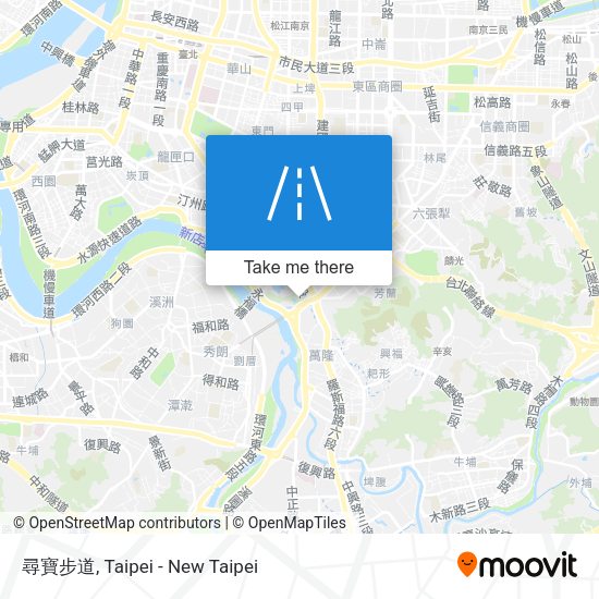 尋寶步道地圖