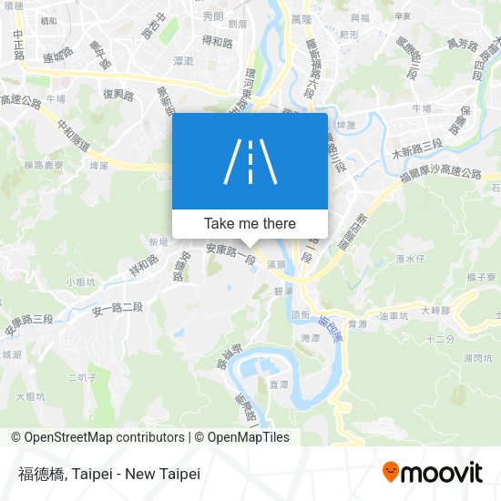 福德橋 map