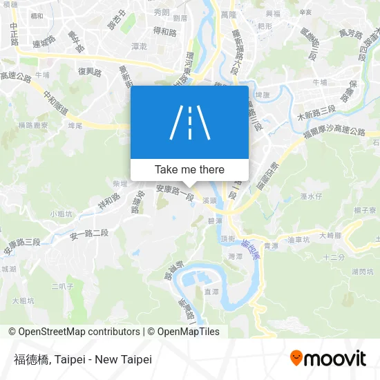福德橋 map