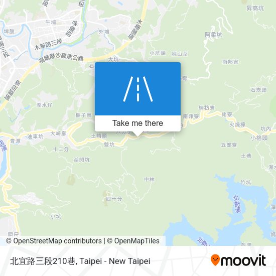 北宜路三段210巷 map
