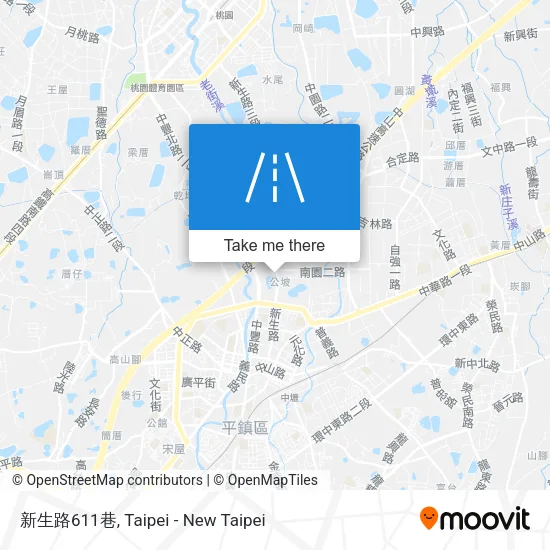 新生路611巷地圖