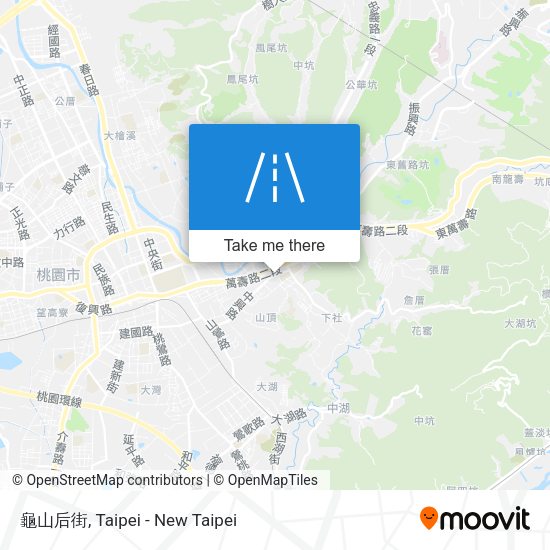 龜山后街 map
