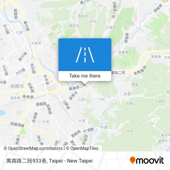 萬壽路二段933巷地圖