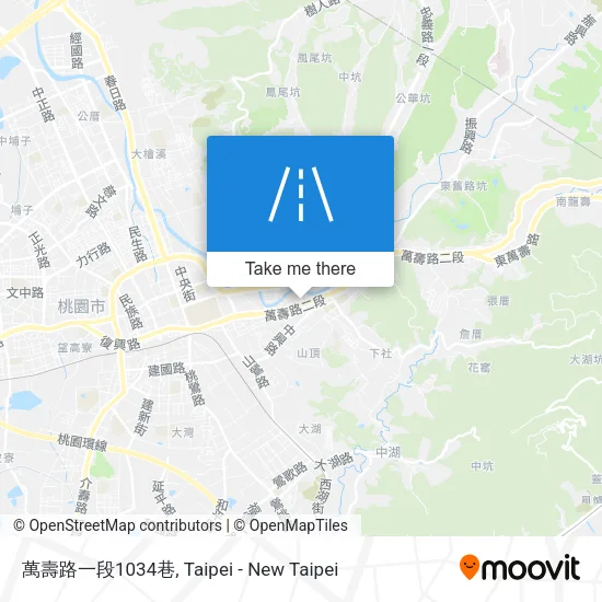萬壽路一段1034巷地圖