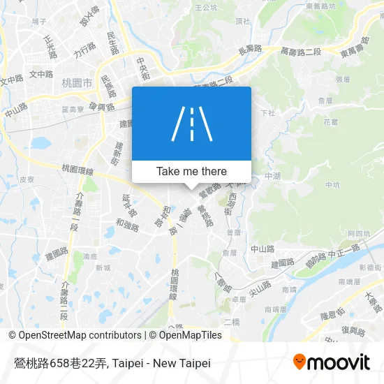 鶯桃路658巷22弄 map