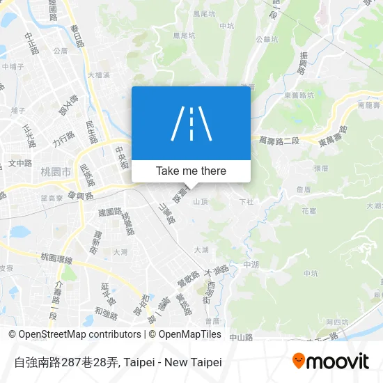 自強南路287巷28弄地圖