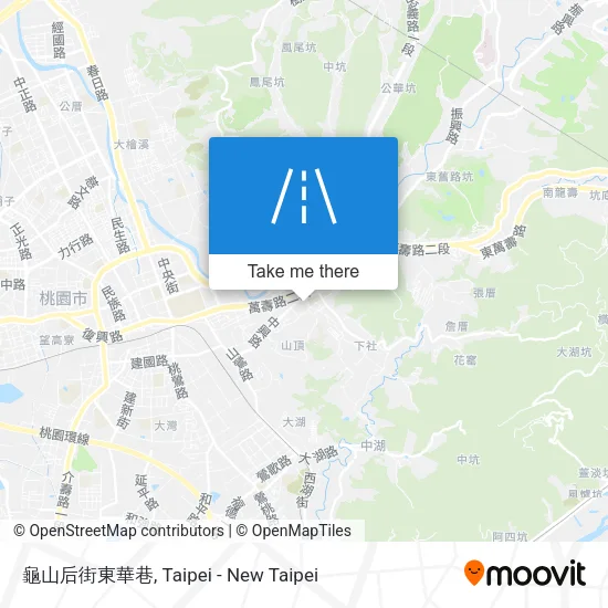 龜山后街東華巷地圖