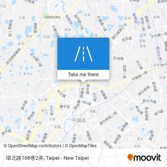環北路168巷2弄地圖
