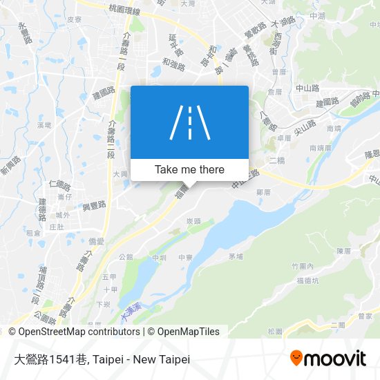 大鶯路1541巷地圖