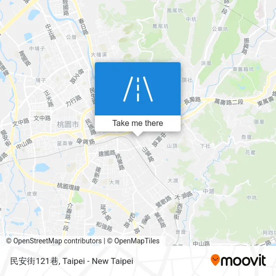民安街121巷 map