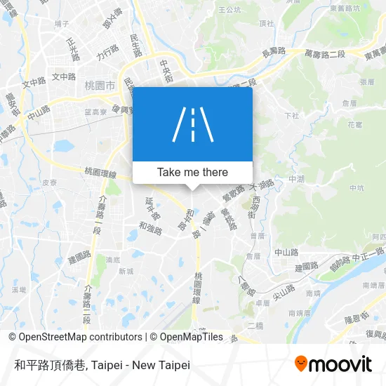 和平路頂僑巷 map