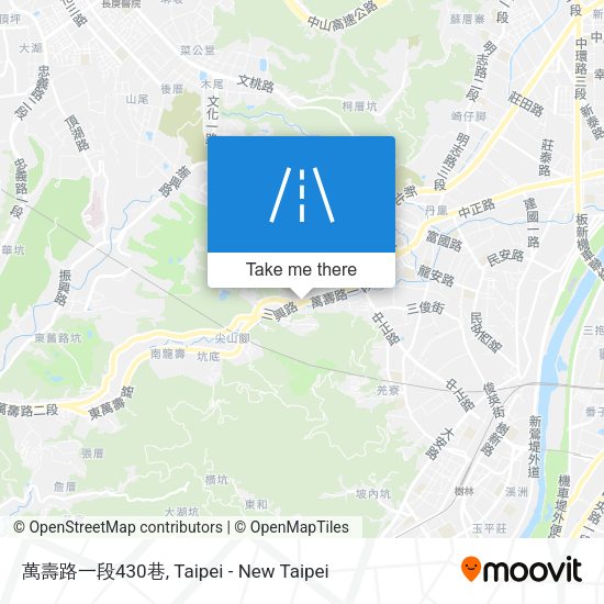 萬壽路一段430巷地圖