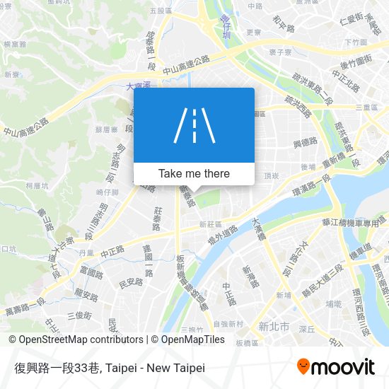 復興路一段33巷地圖