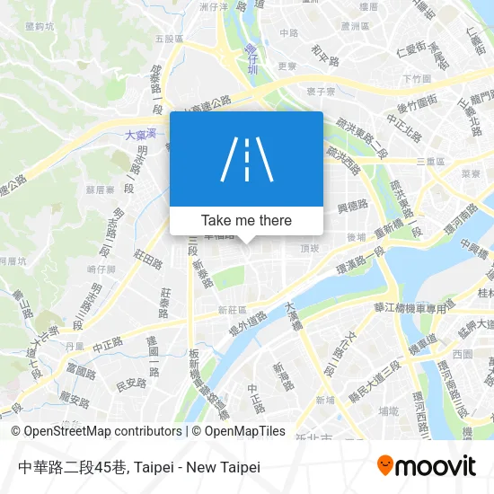 中華路二段45巷地圖