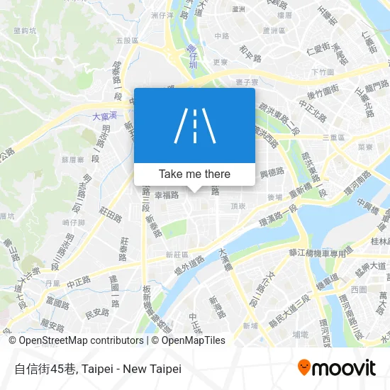 自信街45巷 map