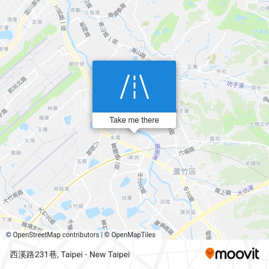 西溪路231巷地圖