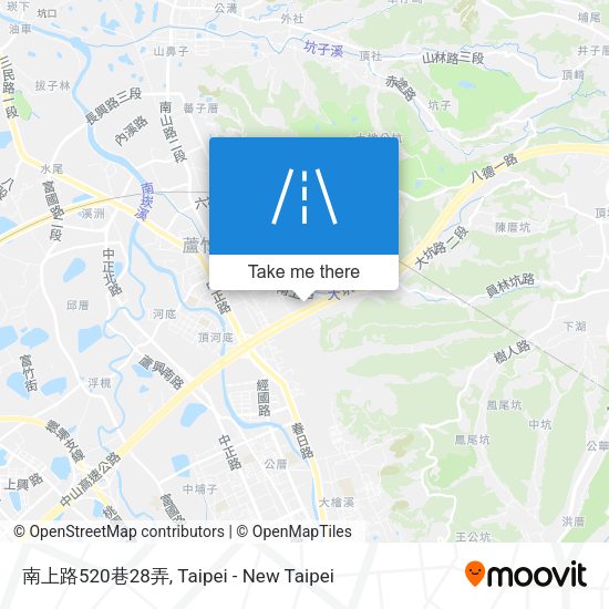 南上路520巷28弄地圖