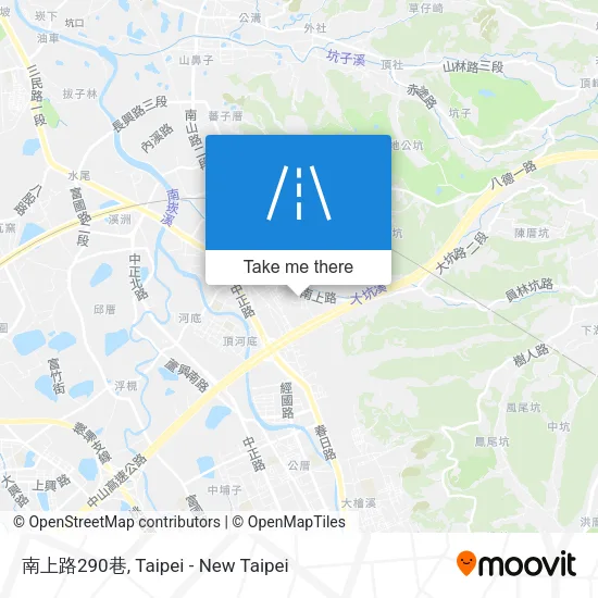 南上路290巷地圖