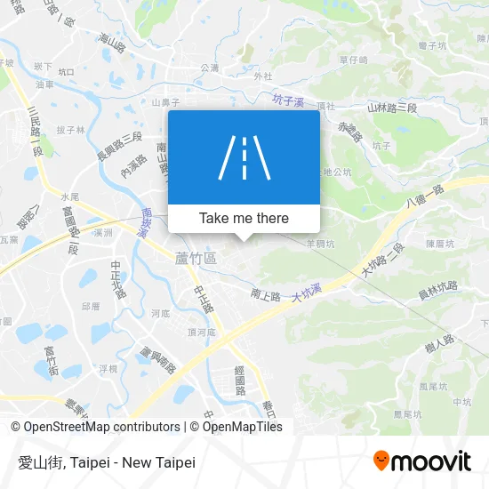 愛山街地圖