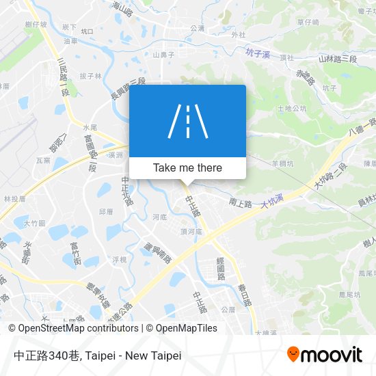 中正路340巷地圖