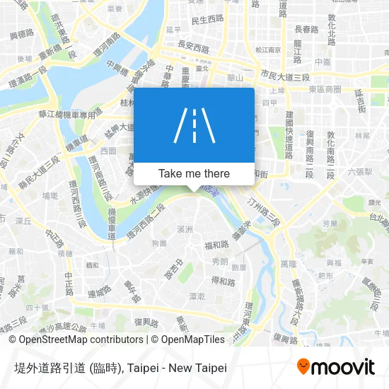 堤外道路引道 (臨時) map