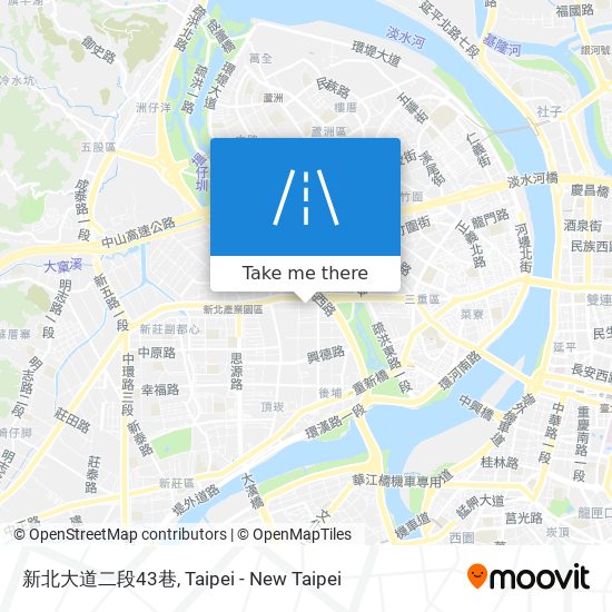 新北大道二段43巷地圖