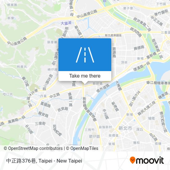 中正路376巷 map