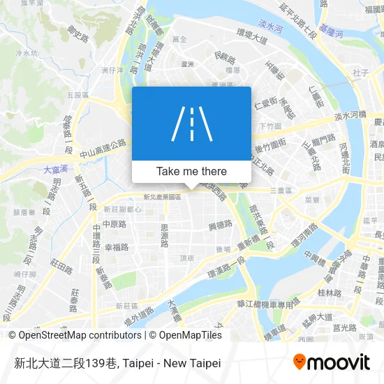 新北大道二段139巷地圖