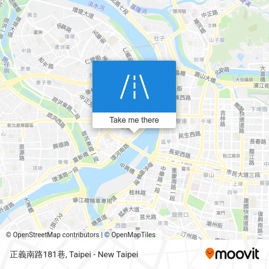 正義南路181巷地圖