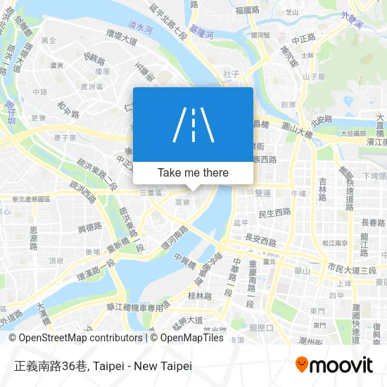 正義南路36巷地圖