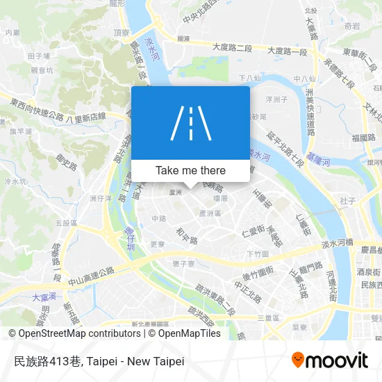 民族路413巷地圖