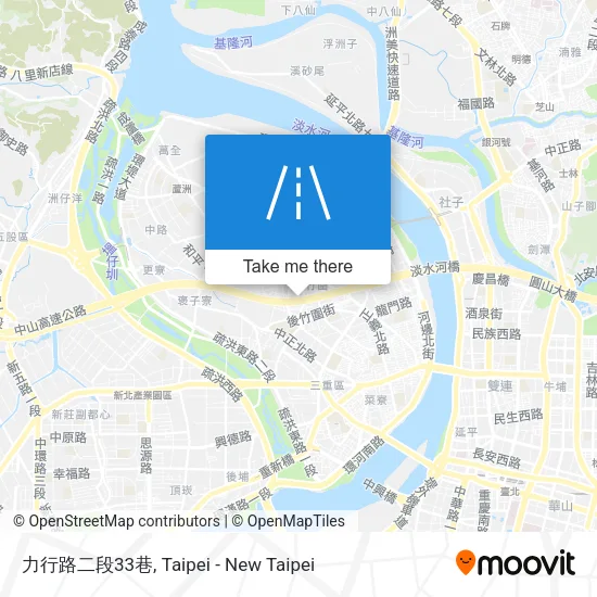 力行路二段33巷地圖