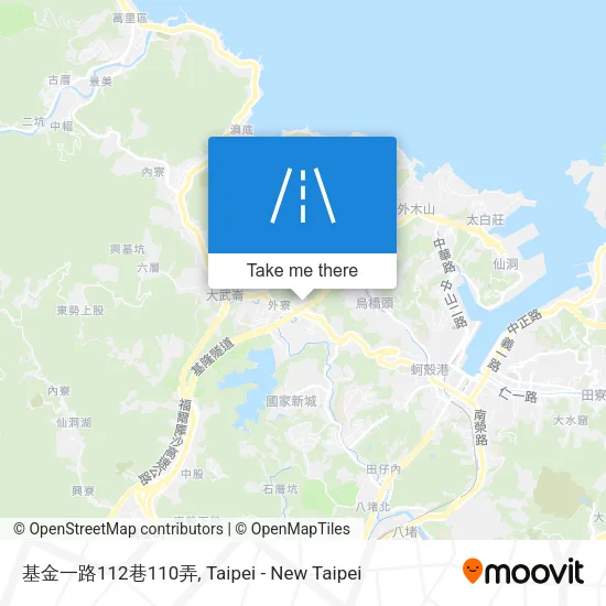 基金一路112巷110弄 map