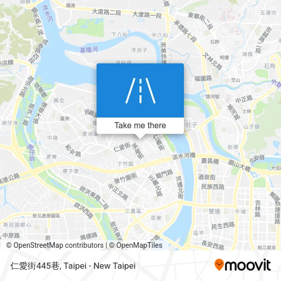 仁愛街445巷 map