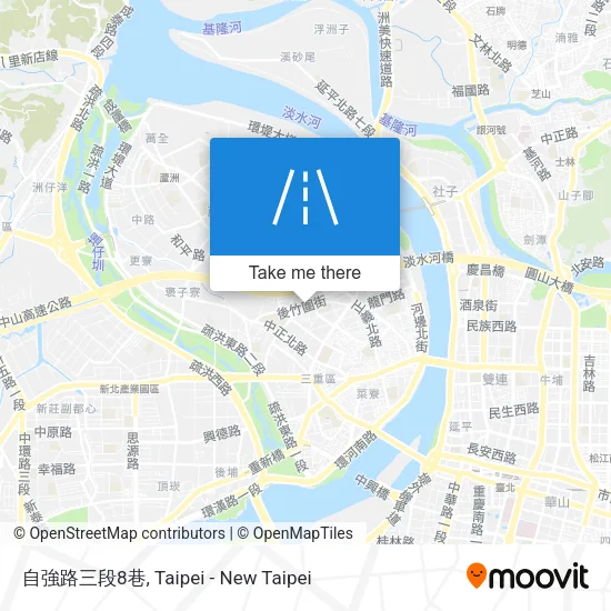 自強路三段8巷地圖