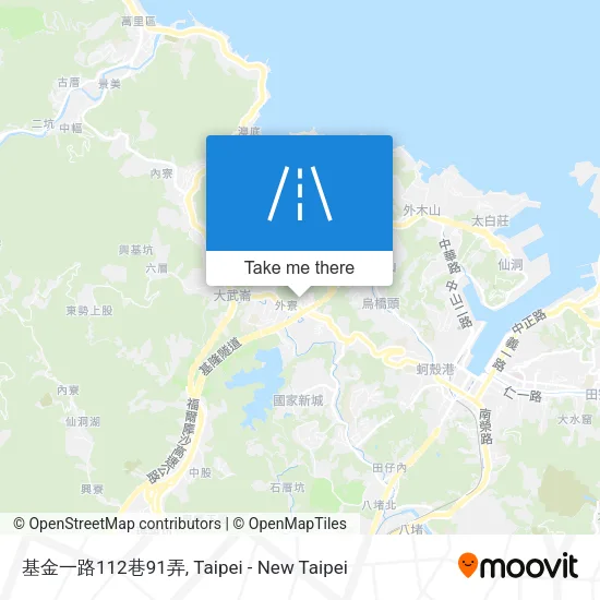 基金一路112巷91弄 map