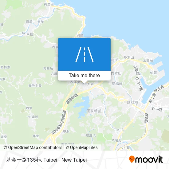 基金一路135巷 map