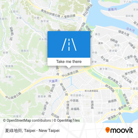 夏綠地街 map