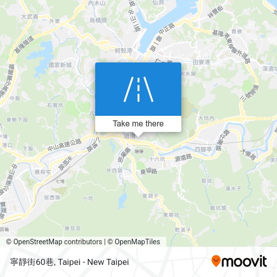 寧靜街60巷地圖