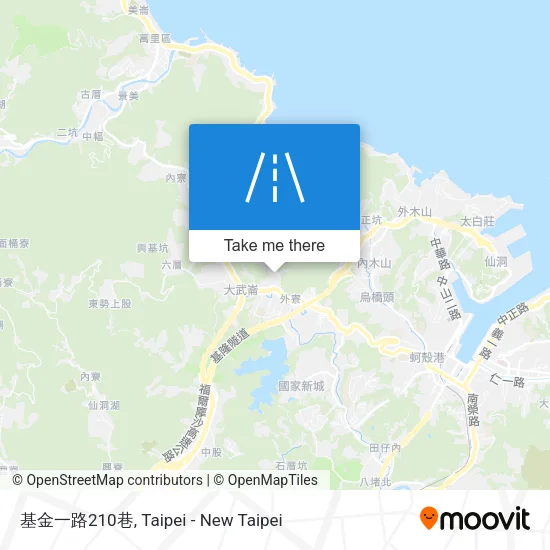 基金一路210巷 map