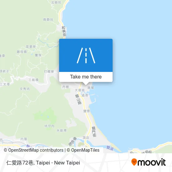 仁愛路72巷 map