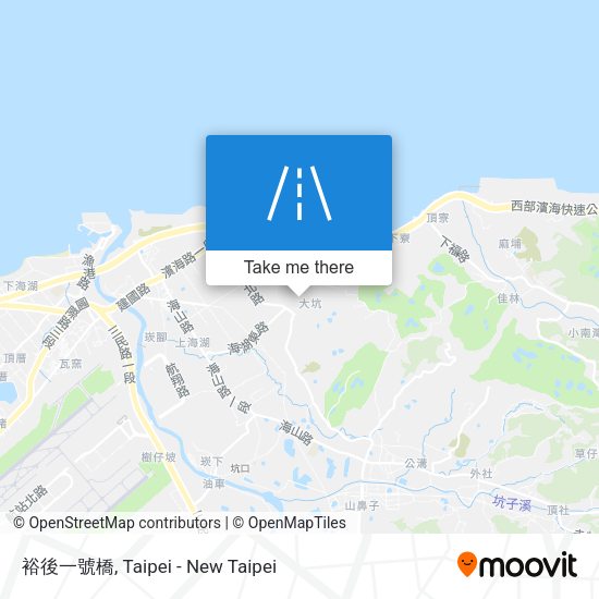 裕後一號橋 map