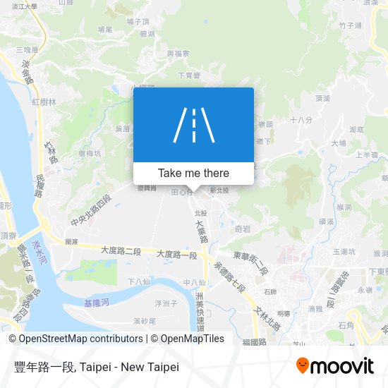 豐年路一段地圖
