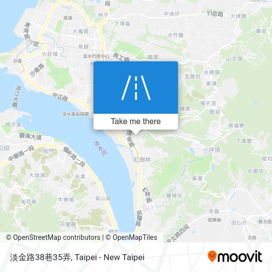 淡金路38巷35弄地圖