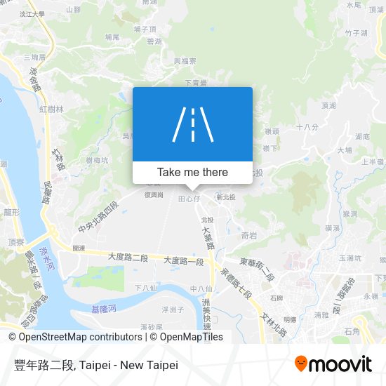 豐年路二段 map