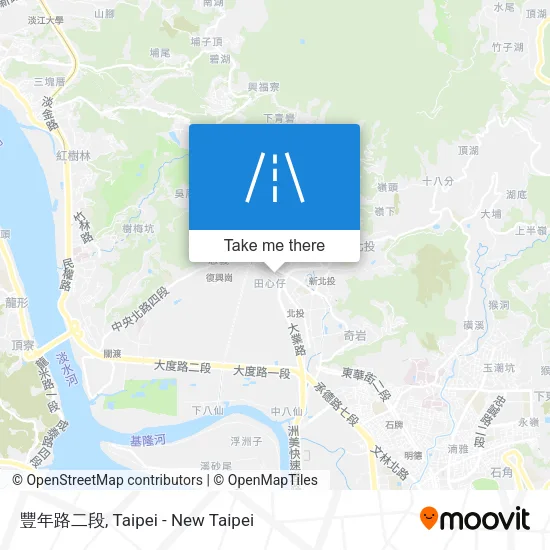 豐年路二段 map