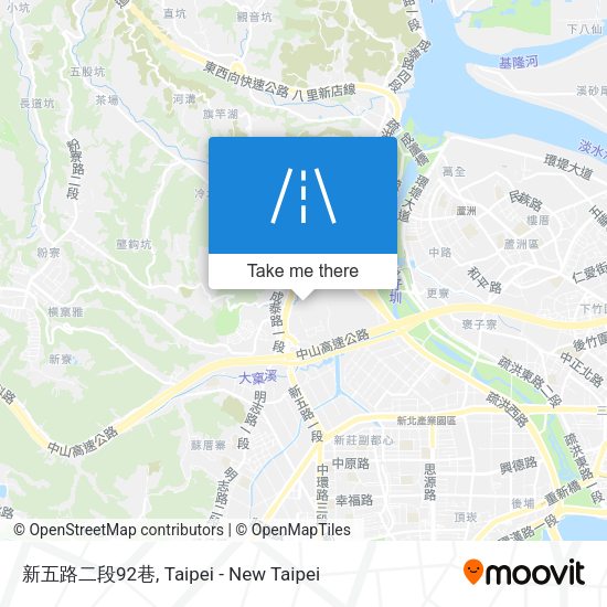 新五路二段92巷地圖