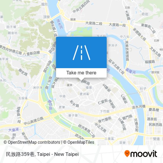 民族路359巷地圖