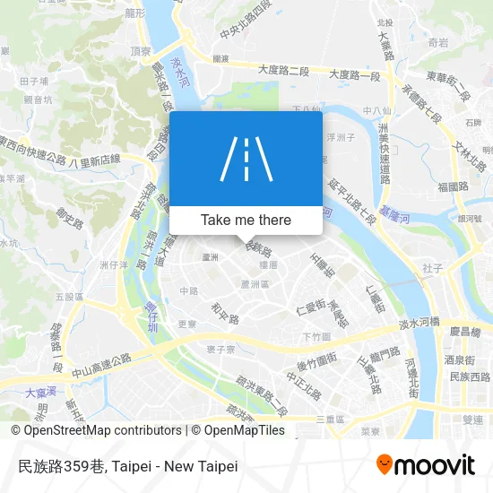 民族路359巷地圖