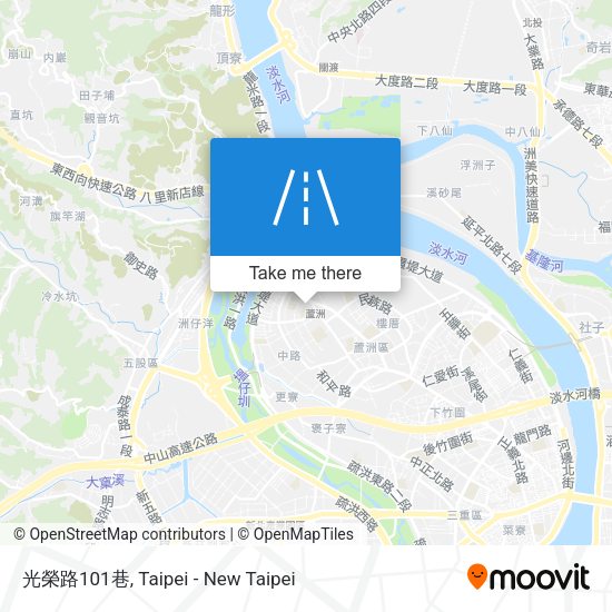 光榮路101巷地圖